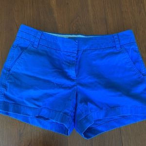 Jcrew shorts chino blue size 6